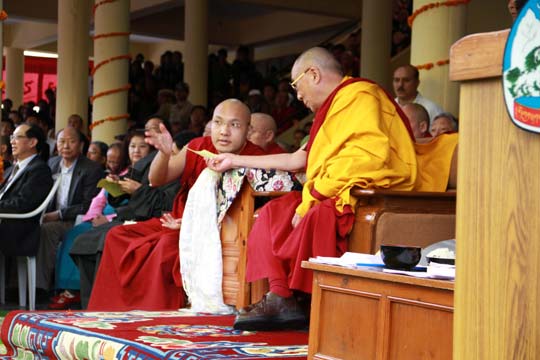Dalai Lama and Karmapa
