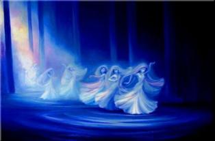 Mystical Dancers Whirling